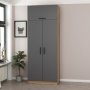 HANAH HOME Ormar Kale Anthracite 2239 (506MNR2239) - slika 4