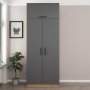 HANAH HOME Ormar Kale Anthracite 2240 (506MNR2240) - slika 3