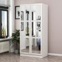 HANAH HOME Ormar Kale Chain Mirror Antique White 210 (506MNR2149) - slika 3