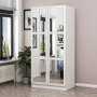 HANAH HOME Ormar Kale Chain Mirror Antique White 190 (506MNR2148) - slika 3