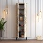 HANAH HOME Ormar za cipele Berlin A Walnut White Marble (845HCT4103) - slika 3