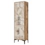HANAH HOME Ormar za cipele Berlin A Walnut White Marble (845HCT4103) - slika 5