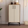 HANAH HOME Ormar za cipele Prag Walnut Cream (845HCT4110) - slika 3