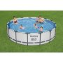 BESTWAY Steel Pro MAX porodični bazen 457 x 107cm sa opremom - slika 4