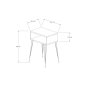 HANAH HOME Noćni ormarić Tenby (495SSE1704) - slika 4
