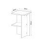 HANAH HOME Noćni ormarić Leray Walnut (382NRC1810) - slika 5
