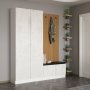 HANAH HOME Hall Stand Čiviluk u beloj boji Noah 8307 (506MNR3282) - slika 2
