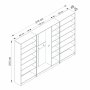 HANAH HOME Hall Stand čiviluk Kale 8124 (506MNR3811) - slika 4