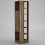 HANAH HOME Hall Stand čiviluk Roll Walnut (804TRH4108) - slika 5