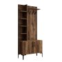 HANAH HOME Hall Stand čiviluk Viyana D Walnut (845HCT4221) - slika 5