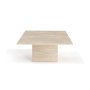 HANAH HOME Mermerni sto za kafu Lucca Travertine (920STN1164) - slika 2