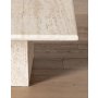 HANAH HOME Mermerni sto za kafu Lucca Travertine (920STN1164) - slika 4