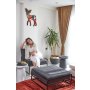 HANAH HOME Ving Chair fotelja Boho Anthracite (872SCR1102) - slika 3