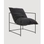 HANAH HOME Ving Chair fotelja Benedıct Anthracite (872SCR1104) - slika 1