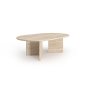HANAH HOME Mermerni sto za kafu Bovino Travertine (573MRB1230) - slika 1