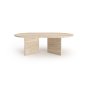 HANAH HOME Mermerni sto za kafu Bovino Travertine (573MRB1230) - slika 2