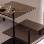 HANAH HOME Set za kafu Elegante 2 Black Bronzie - slika 2
