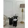HANAH HOME Set za kafu Leo (55 + 50 + 45) Black (313RTX1143) - slika 2