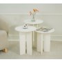 HANAH HOME Set za kafu Leo (55 + 50 + 45) Cream (313RTX1145) - slika 2