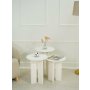 HANAH HOME Set za kafu Leo (55 + 50 + 45) Cream (313RTX1145) - slika 3