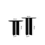 HANAH HOME Set stolova za kafu Leo (55 + 45) Black - slika 4