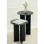 HANAH HOME Set stolova za kafu Leo (55 + 45) Black - slika 1