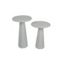 HANAH HOME Set stolova za kafu Lilyum (57 + 47) White (313RTX1126) - slika 4