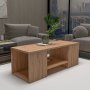 HANAH HOME Set stolova za kafu Sartos Atlantic Pine Beige (550ARN3462) - slika 5