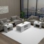 HANAH HOME Set stolova za kafu Sartos White (550ARN3461) - slika 4