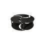 HANAH HOME Okrugli set stolova za kafu Yang 3 100 Black - slika 5