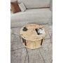 HANAH HOME Okrugli set stolova za kafu Yang 2 (282PTR1516) - slika 2