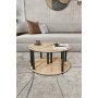 HANAH HOME Okrugli set stolova za kafu Yang 2 (282PTR1516) - slika 3