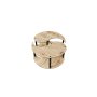HANAH HOME Okrugli set stolova za kafu Yang 2 (282PTR1516) - slika 4