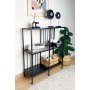 HANAH HOME Sideboard komoda Sunny Black Fume - slika 2