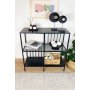 HANAH HOME Sideboard komoda Sunny Black Fume - slika 3