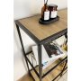 HANAH HOME Sideboard komoda Sunny Atlantic Pine Transparent - slika 4
