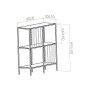 HANAH HOME Sideboard komoda Sunny Atlantic Pine Transparent - slika 5