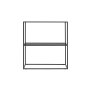 HANAH HOME Sideboard komoda Berra Black Fume - slika 4