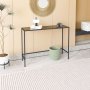 HANAH HOME Sideboard komoda Canvas Black Fume - slika 3