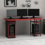 HANAH HOME Gaming Desk Phoenix 6 Black Red (506MNR3431) - slika 1
