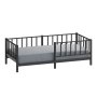 HANAH HOME Babi Bedstead Montessori  Black 90x190 - slika 3