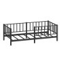 HANAH HOME Babi Bedstead Montessori  Black 90x190 - slika 4