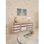 HANAH HOME Višenamenska komoda Sidel Birchwood White - slika 1