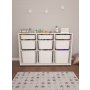 HANAH HOME Višenamenska komoda Bofi White - slika 2