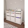 HANAH HOME Višenamenska komoda Bofi White - slika 3