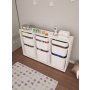 HANAH HOME Višenamenska komoda Bofi White - slika 4