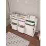 HANAH HOME Višenamenska komoda Bofi White - slika 5