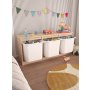 HANAH HOME Višenamenska komoda Tidy Sonomo White - slika 2