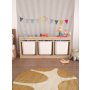 HANAH HOME Višenamenska komoda Tidy Sonomo White - slika 3