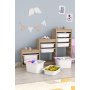 HANAH HOME Višenamenska komoda Swiss Sonomo White - slika 3